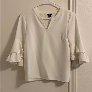 White Ann Taylor Blouse